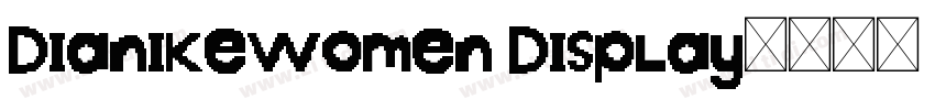 DiaNikeWomen Display字体转换